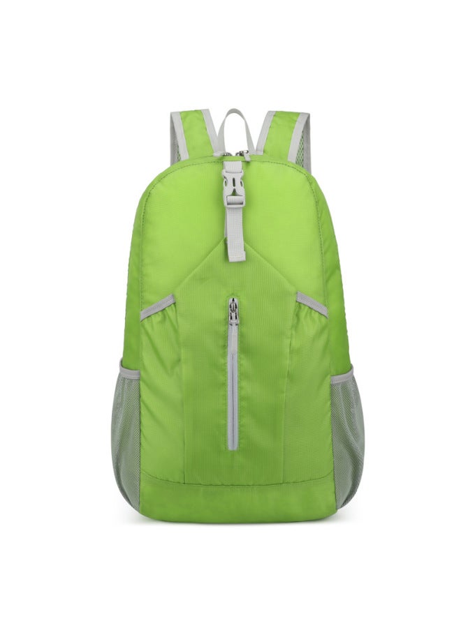 Outdoor Water Sports Backpack Outdoor Lightweight Backpack Large Capacity Portable Folding Travel Bag-Color:Green-Capacity:20—35L - Image 1